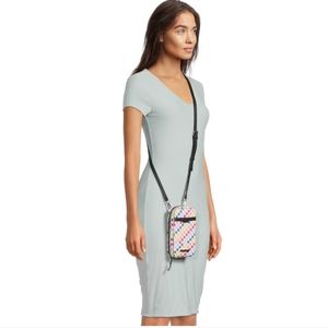 Nobo Women's Phone Zip Around Crossbody,